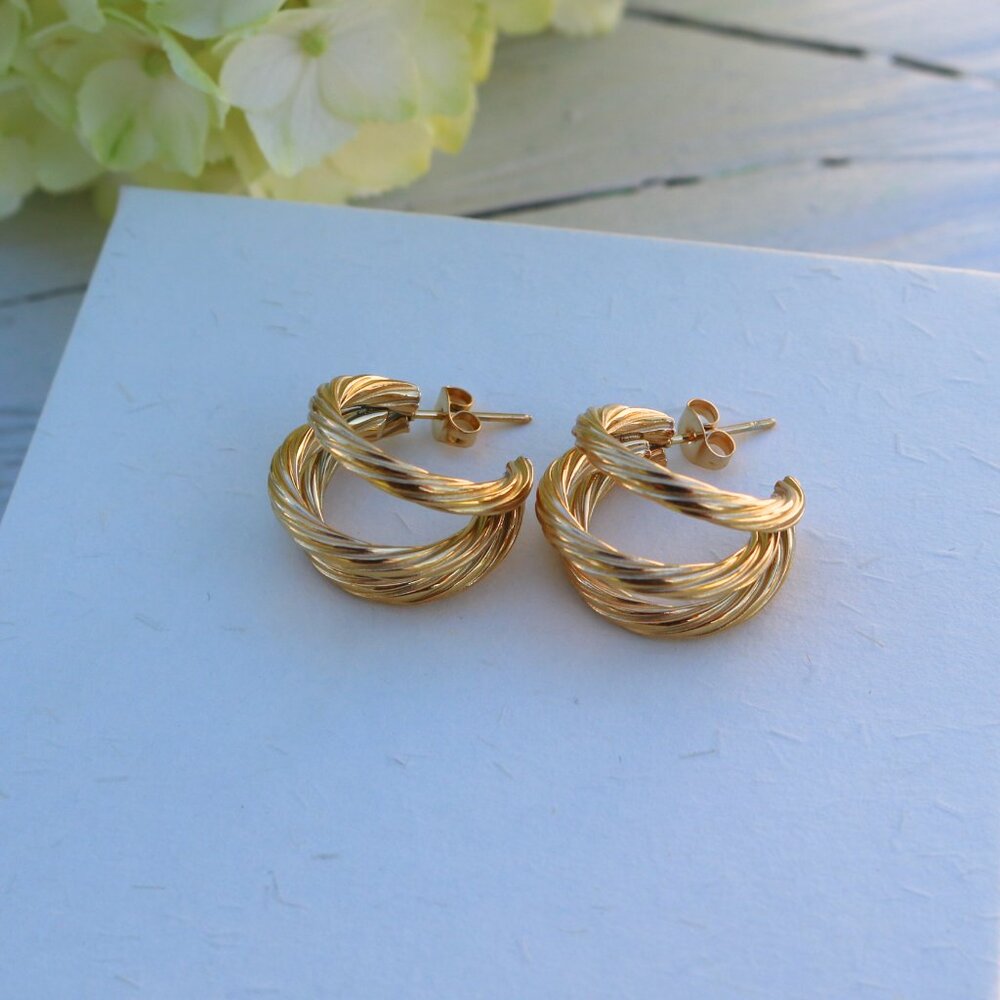Gold Earrings